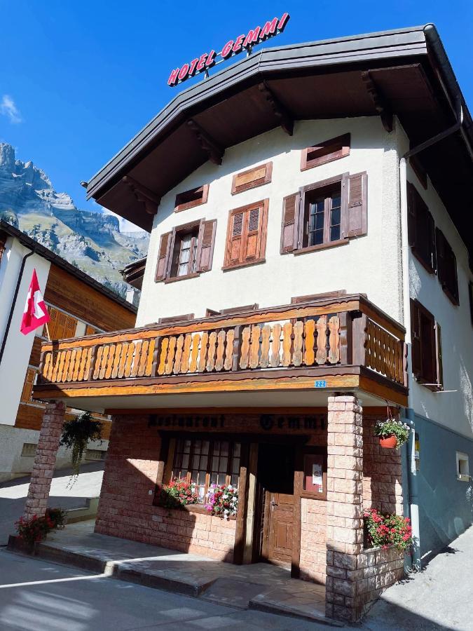 Hotel Gemmi Leukerbad Exteriör bild